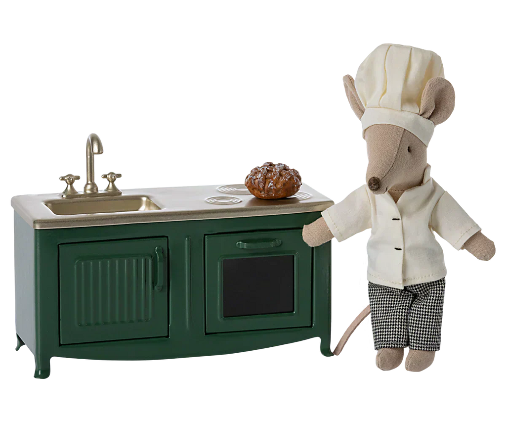 Maileg Kitchen, Mouse - Dark Green
