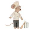 Maileg Chef Mouse w/ Soup Pot and Spoon