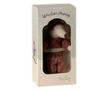 Maileg Winter mouse with ski set, Big sister - Rose