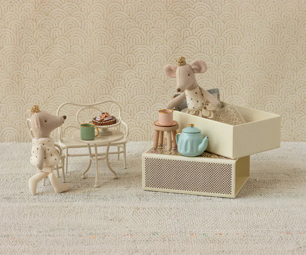 Maileg Royal Twins in Box Little Brother & Sister in Matchbox
