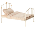 Maileg Vintage bed, Mouse - Off white