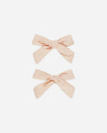 Rylee + Cru Bows, Set of 2 || Shell