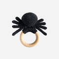 Teether Spider CottonCrochet Rattle Halloween Fall Toy Gift