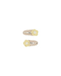 Rylee + Cru Crochet Clips || Yellow Daisy