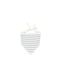 Rylee + Cru Crochet Scarf Headband || Light Blue Stripe